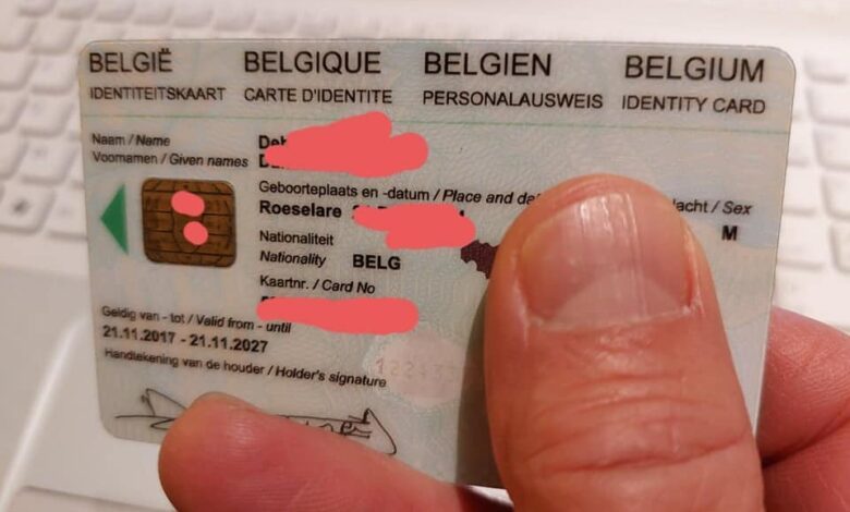 Toepassing van nieuwe technologieën op de identiteitskaart in België