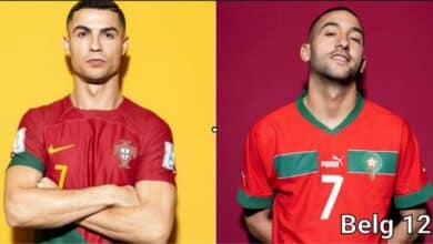 Marokko tegen Portugal