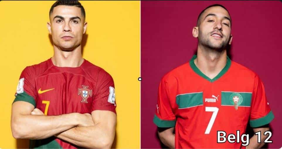 Marokko tegen Portugal